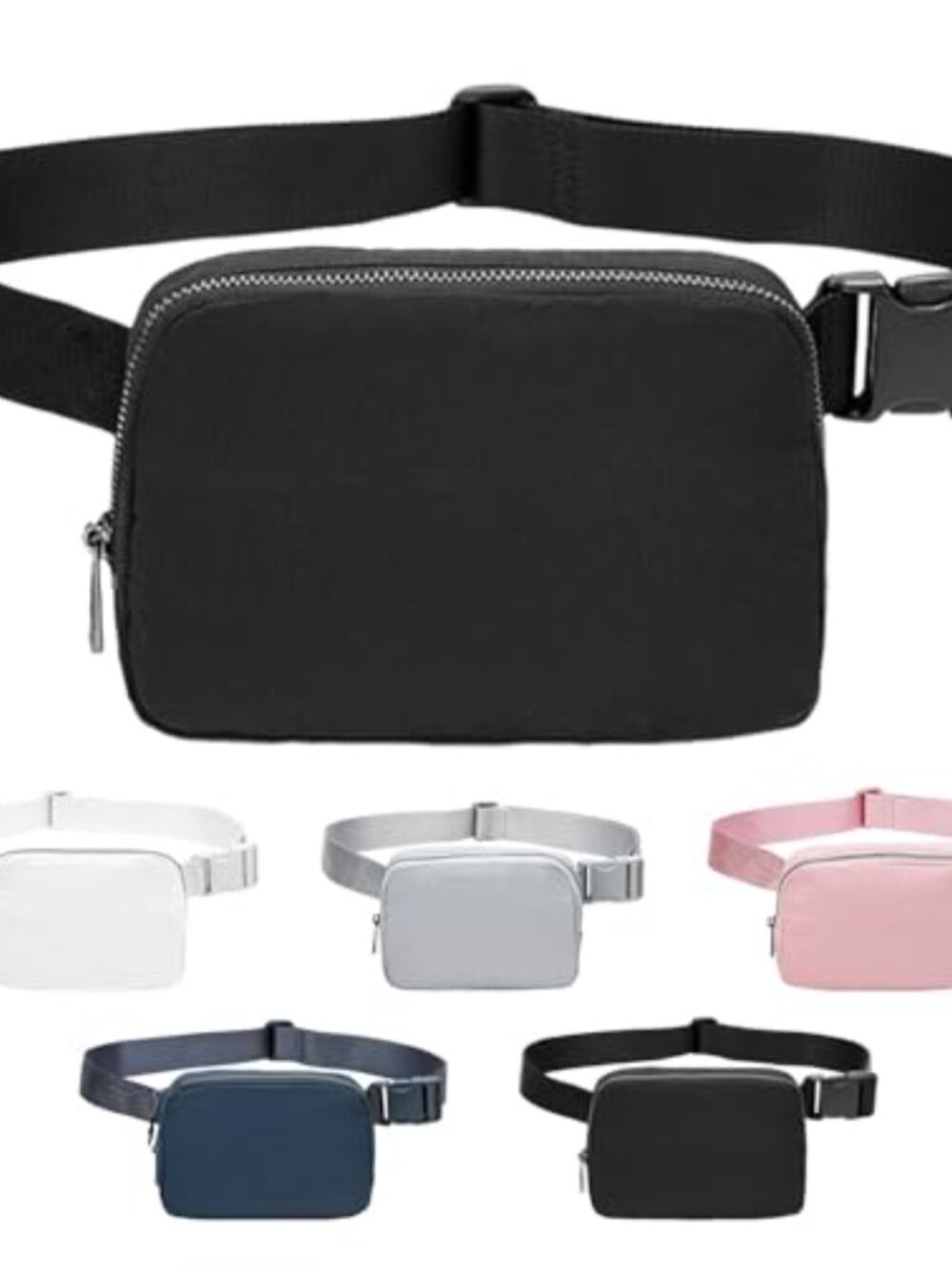 Mini Nylon Waist Pack Sport Fanny Bag with Adjustable Strap